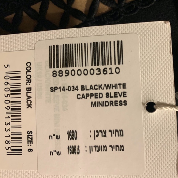 Alexander Wang x Self-Portrait Black Minidress - Picture 8 of 8